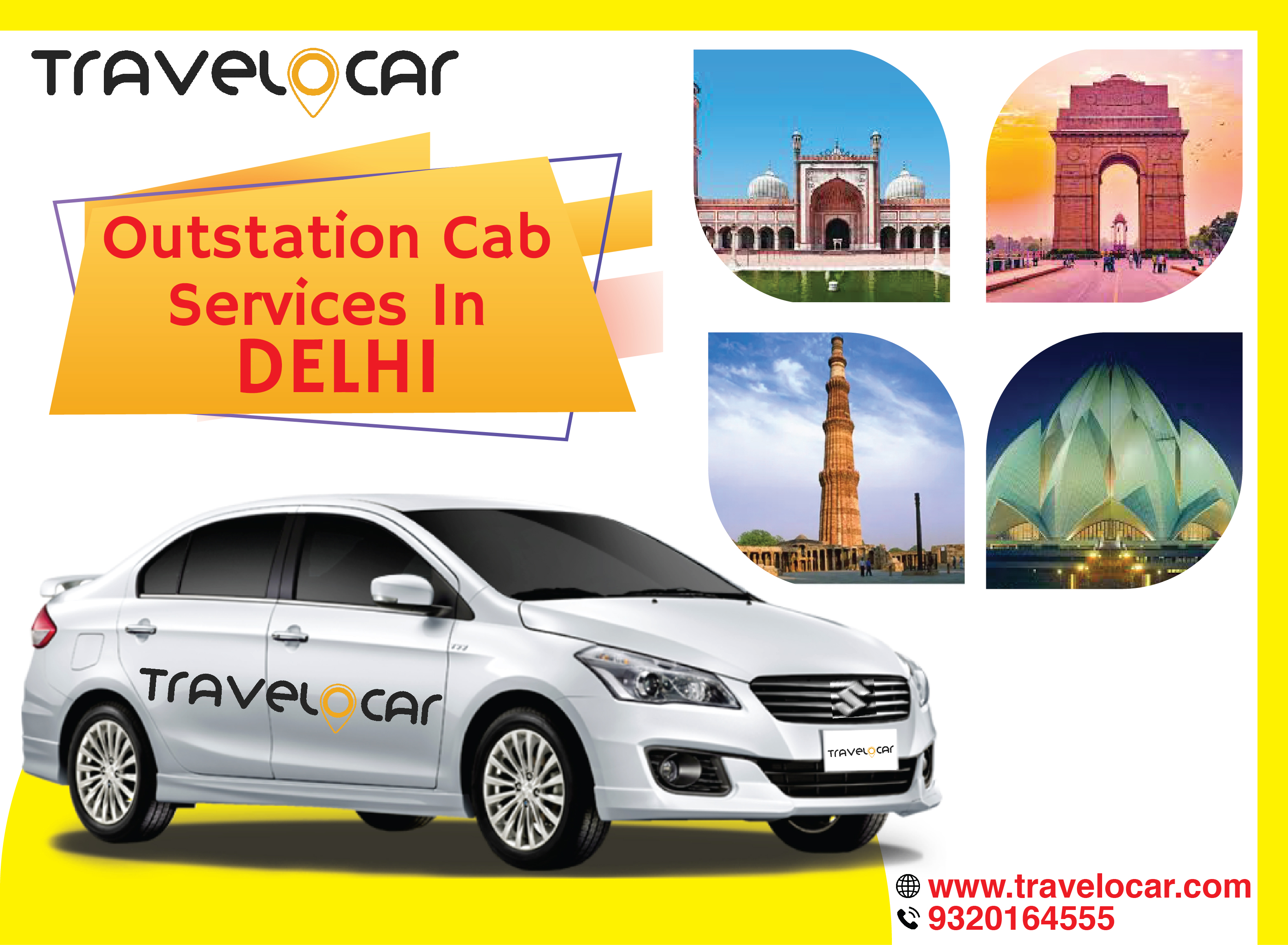 Outstation Cab Services in Delhi