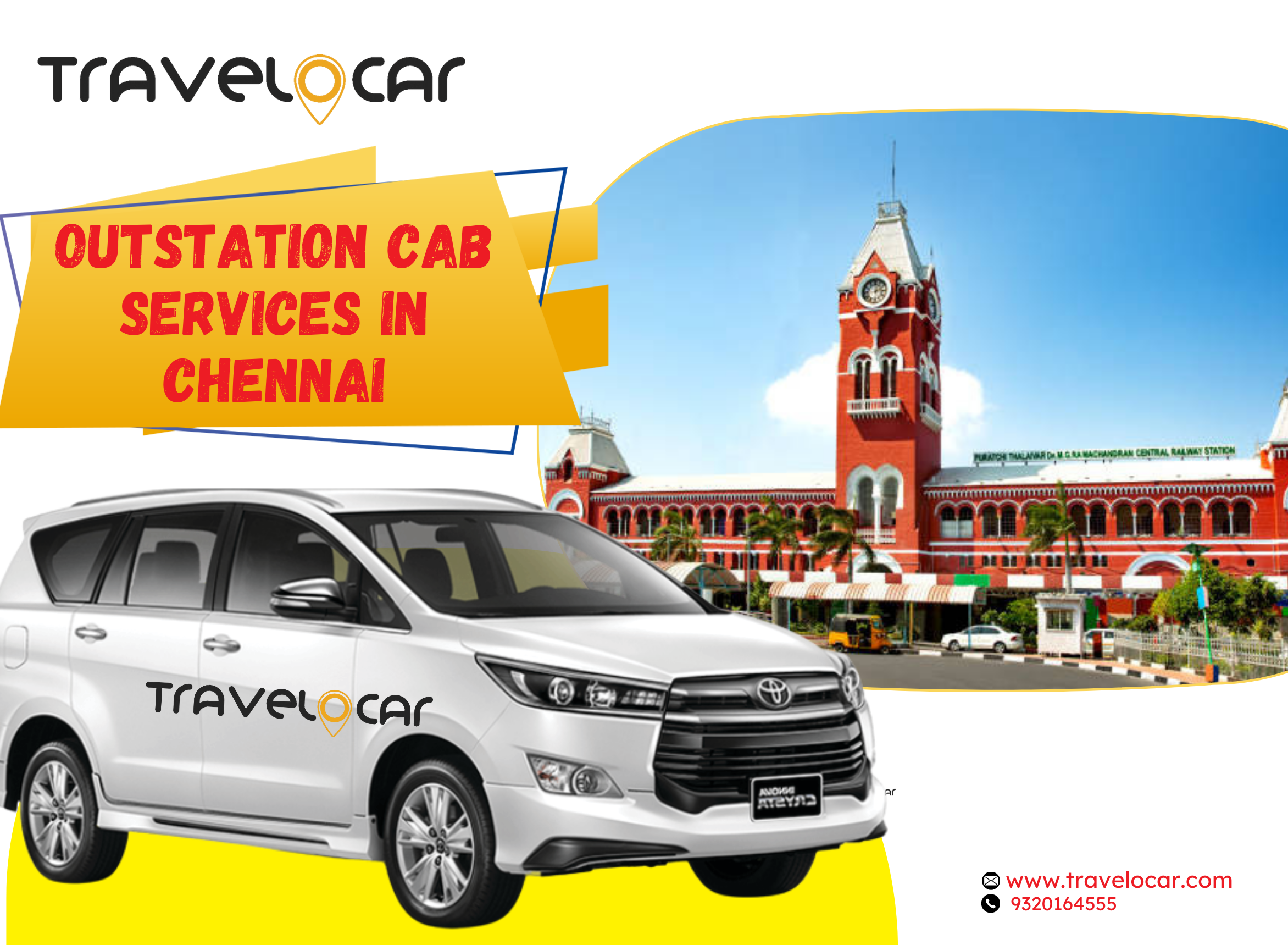 Outstation Cab Services in Chennai